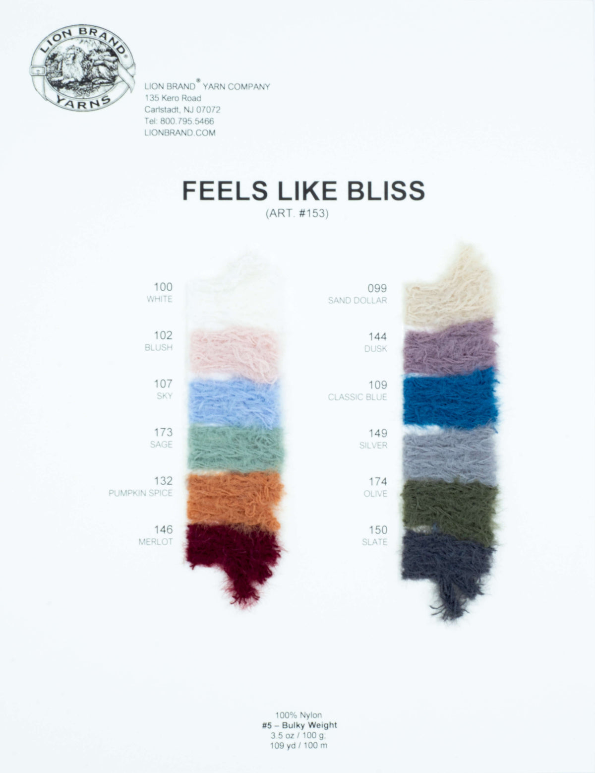 Lion Brand Feels Like Bliss Yarn - Blush