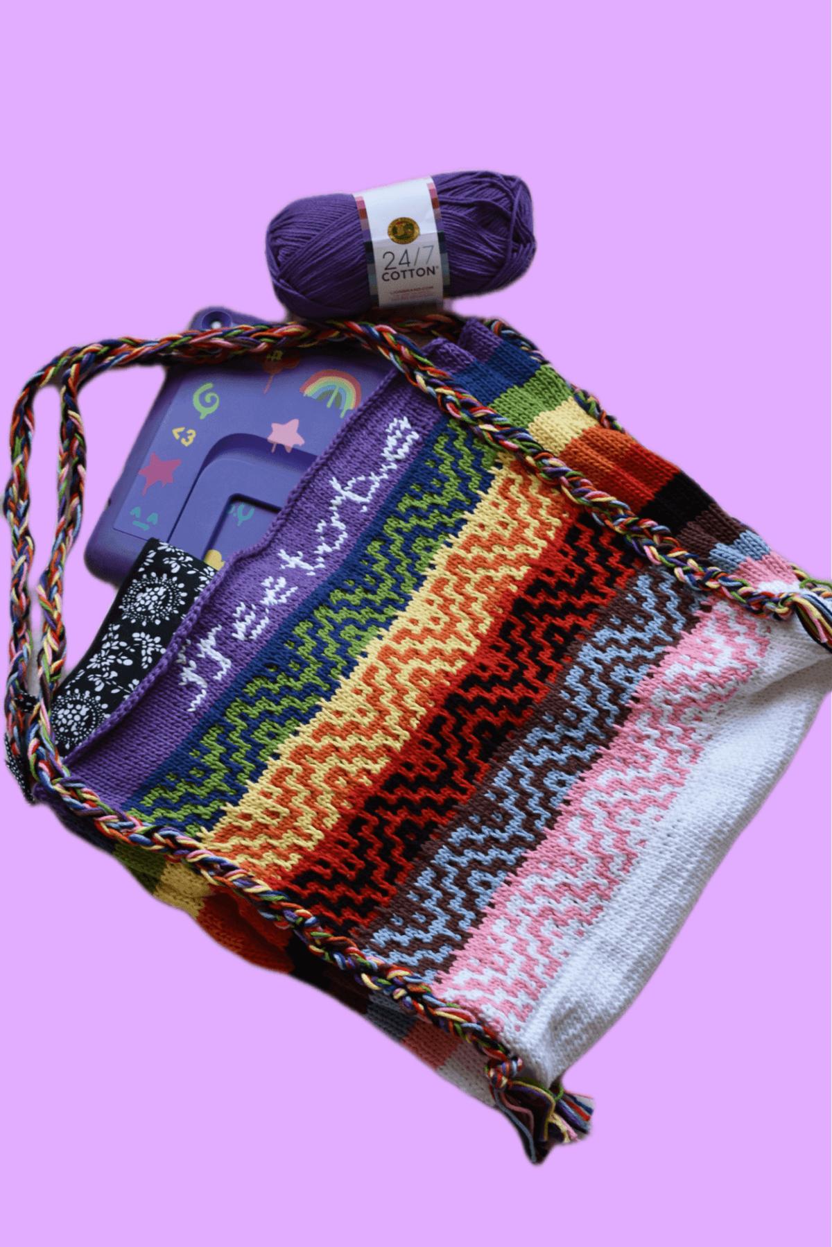 2 Ball Diagonal Shawl (Crochet) – Lion Brand Yarn